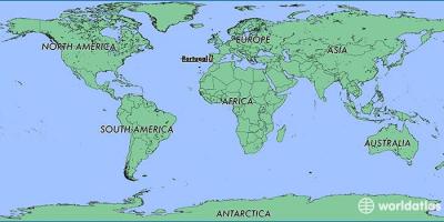 البرتغال على خريطة العالم